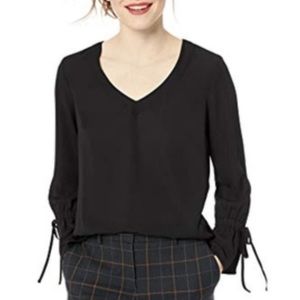 J Crew Bell Sleeve Bow Top